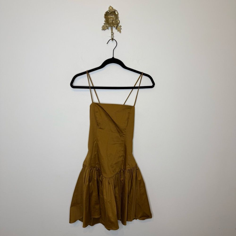 Anthropologie Maeve Drop-Waist Mini Dress S